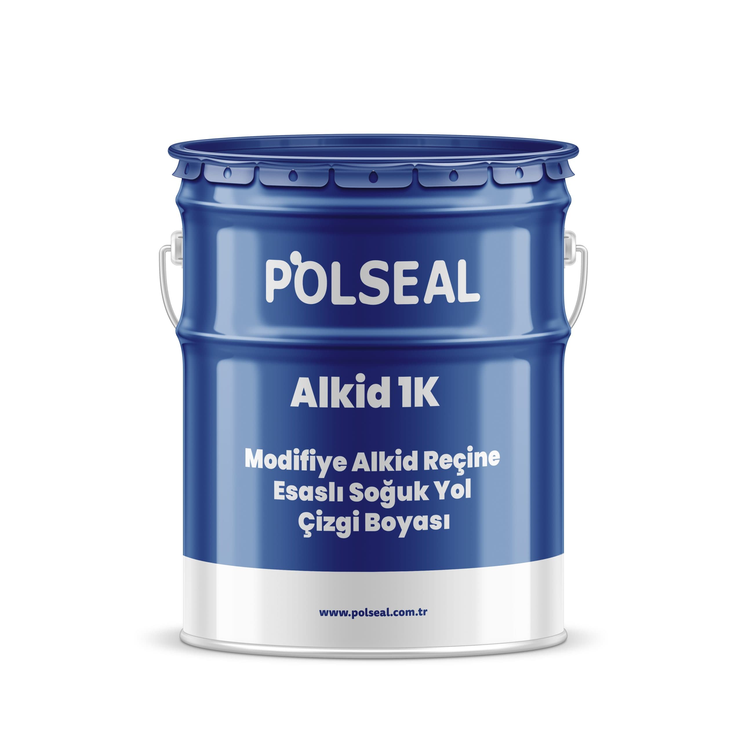 Polseal Alkid 1K Modifiye Alkid Reçine Esaslı Soğuk Yol Çizgi Boyası