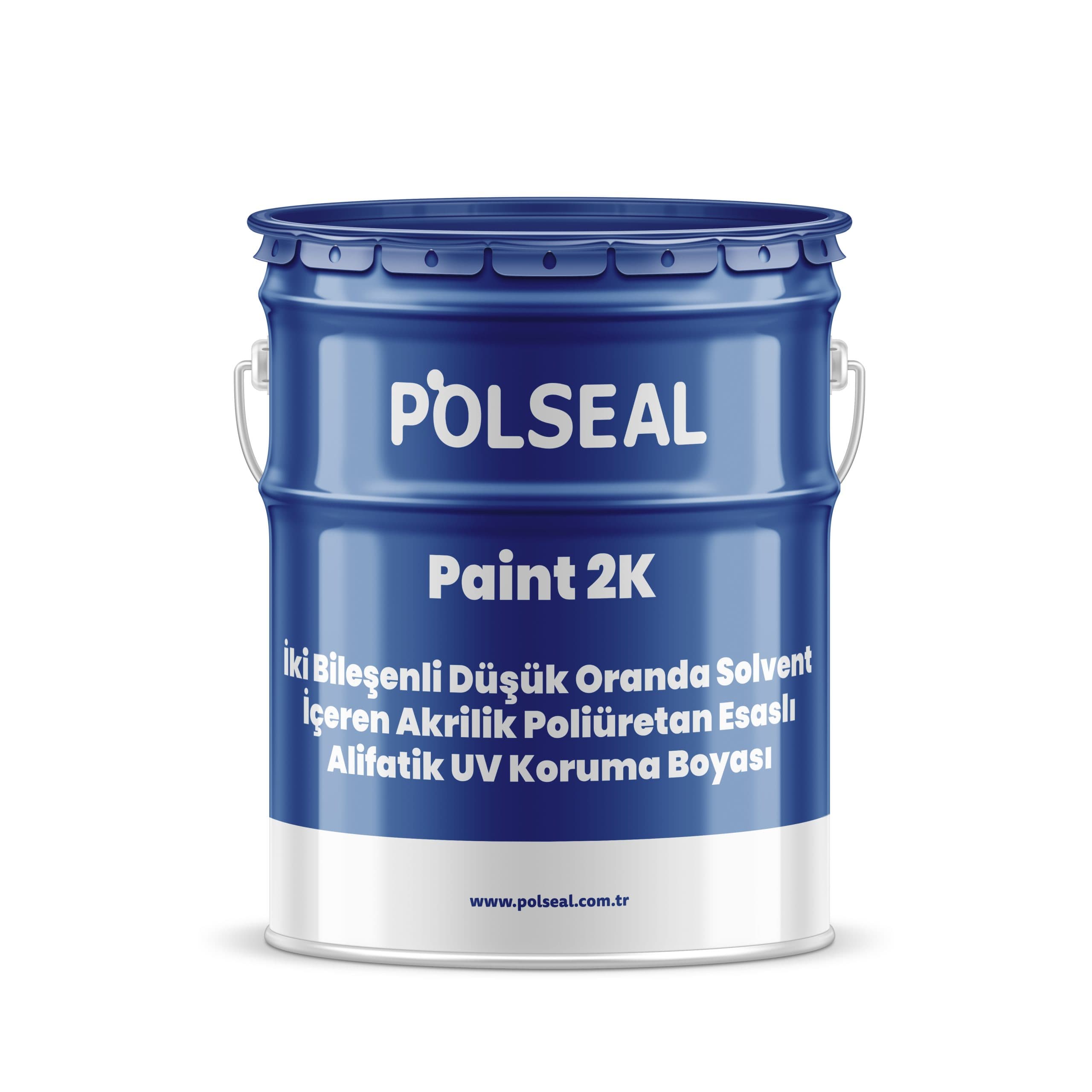 Polseal PAINT 2K İki bileşenli, düşük oranda solvent içeren akrilik poliüretan esaslı alifatik UV koruma boyası